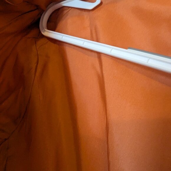 VERY RARE 80s USA MADE CALVIN KLEIN SUIT | 8 | EVC | Texas Longhorn Orange - Picture 12 of 16